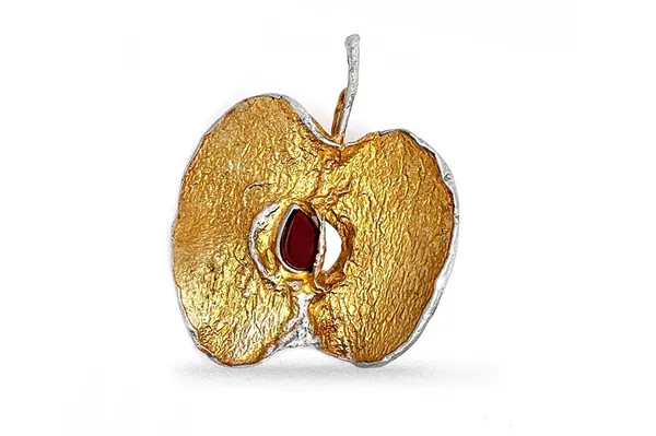 Apple Brooch