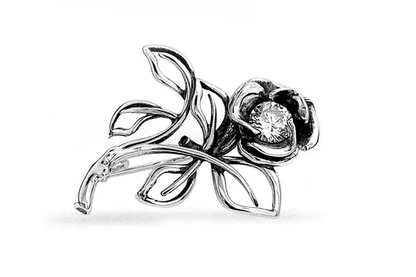 Silver brooch SA237350460