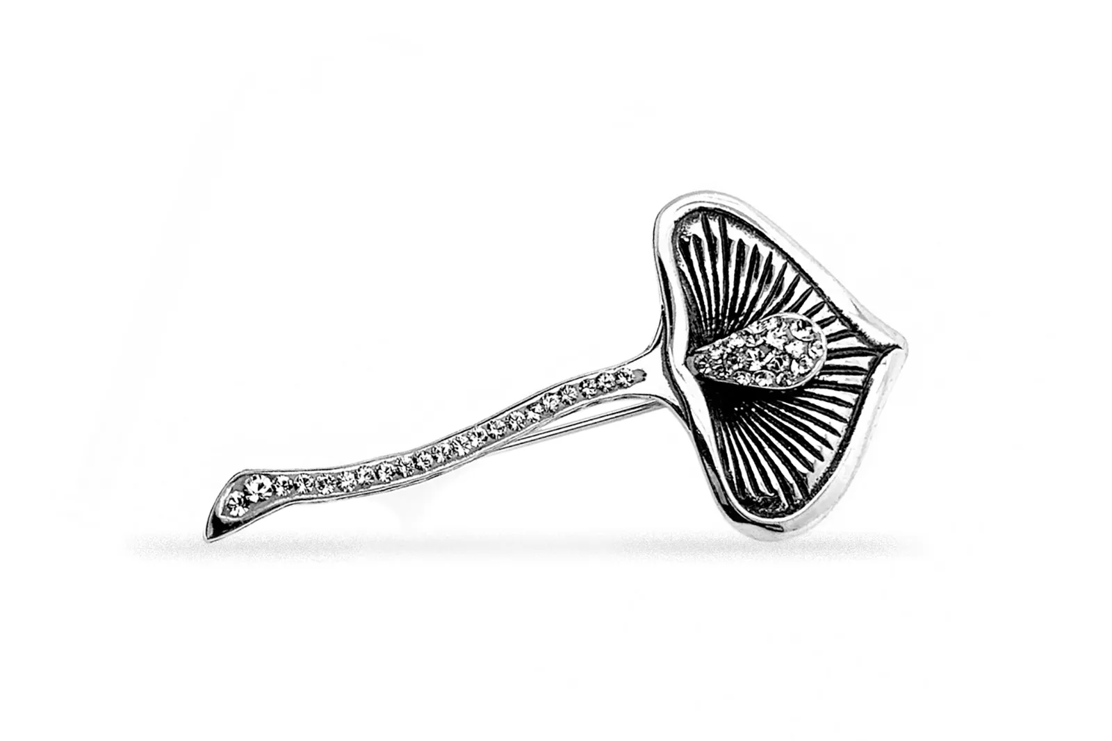 Brooch with Swarovski crystal SA276450510