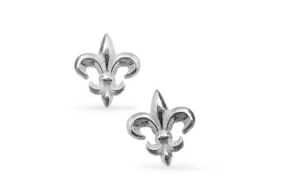 Silver earrings