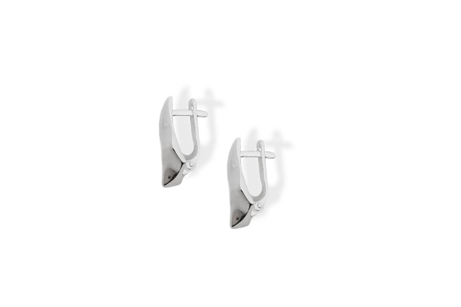 Silver earrings