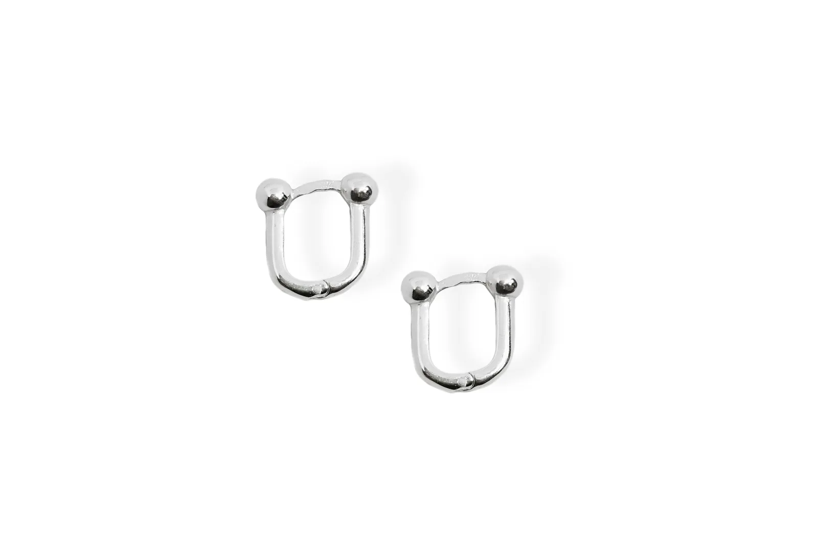 Silver earrings/ hoops