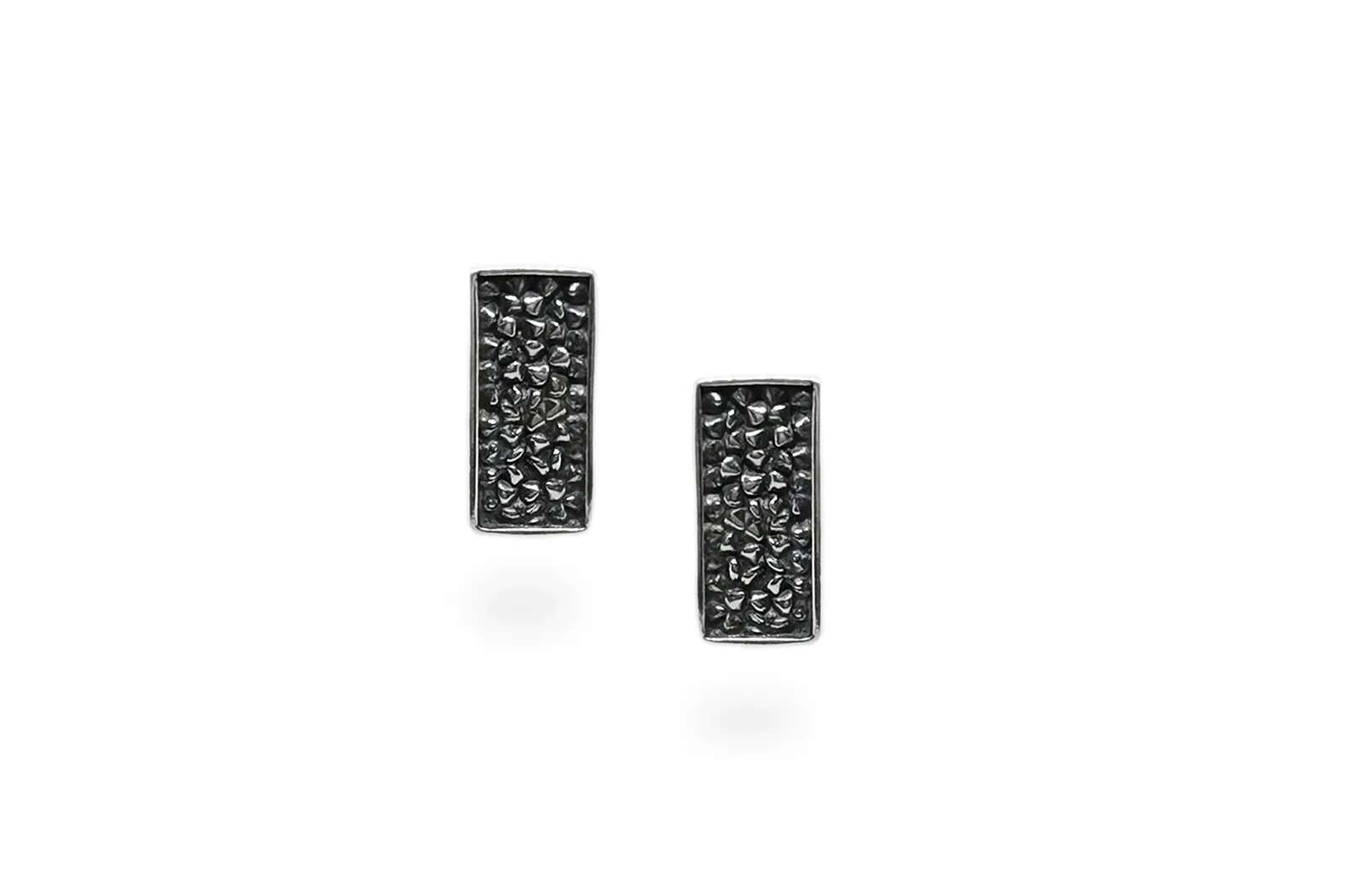 Silver earrings