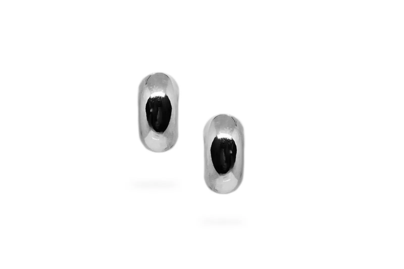 Silver earrings
