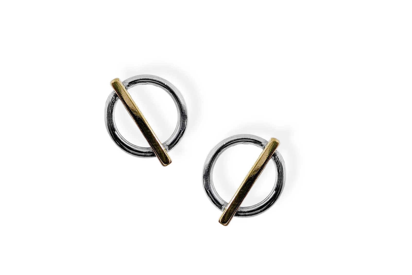 Silver earrings