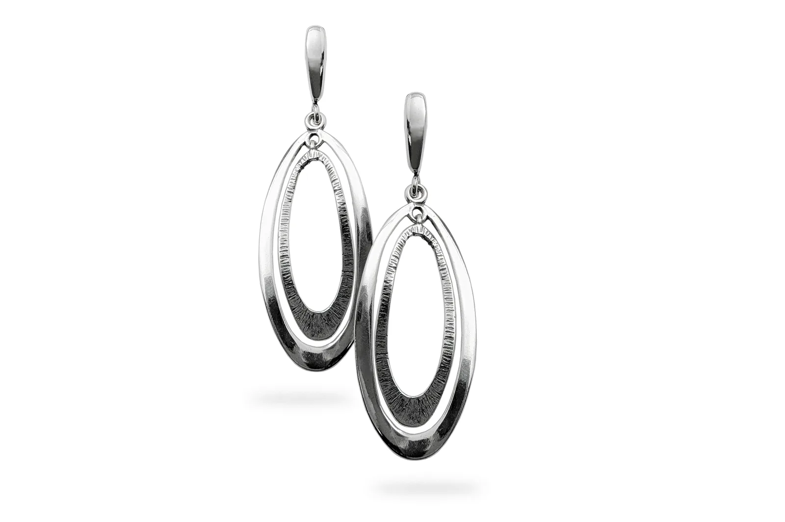 Silver earrings