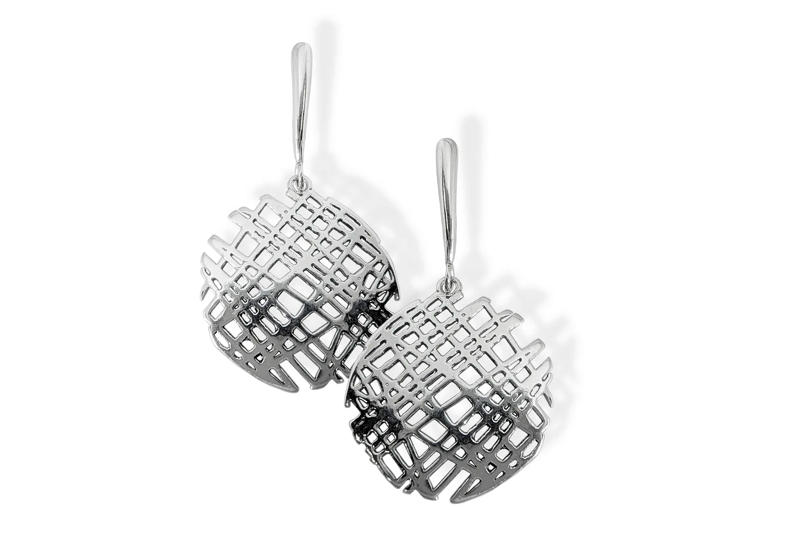 Silver earrings