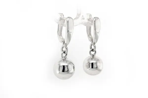 Sterling Silver Ball Earrings