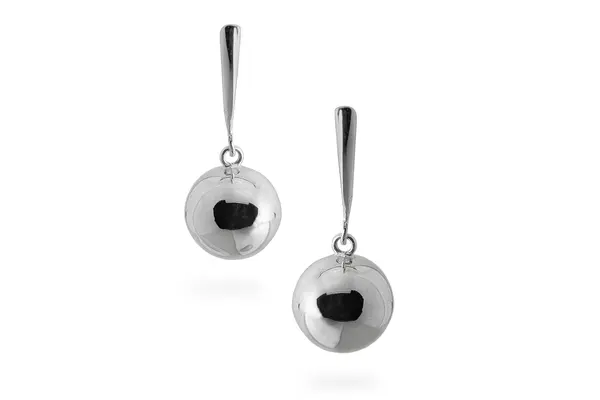 Silver earrings - Bubbles