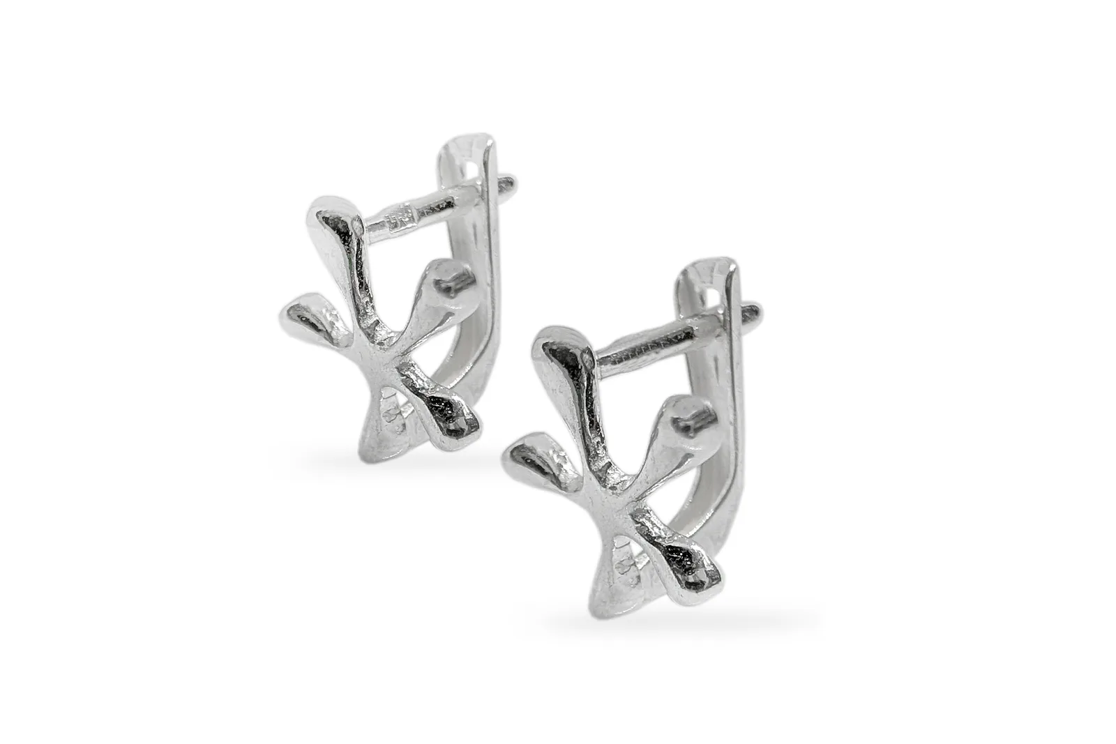 Silver earrings - Spot
