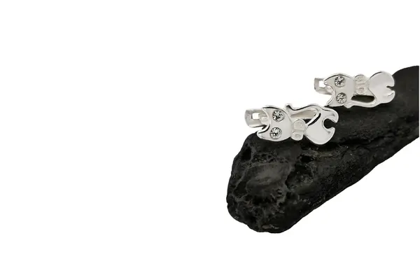 Silver earrings - Kittens