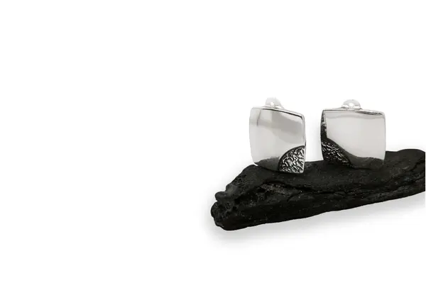 Silver earrings / clip-ons