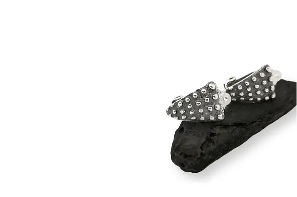 Silver earrings / clip-ons