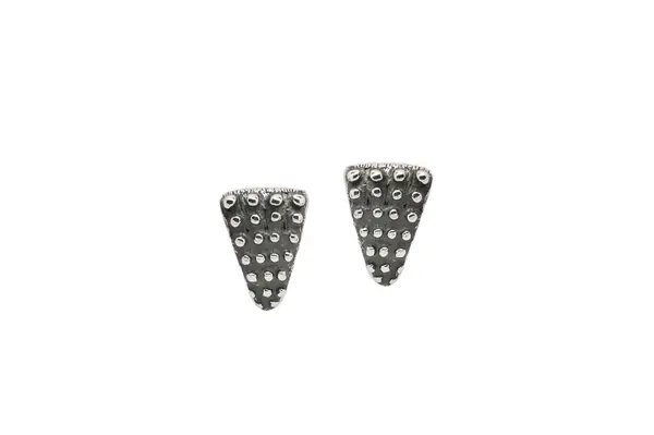 Silver earrings / clip-ons