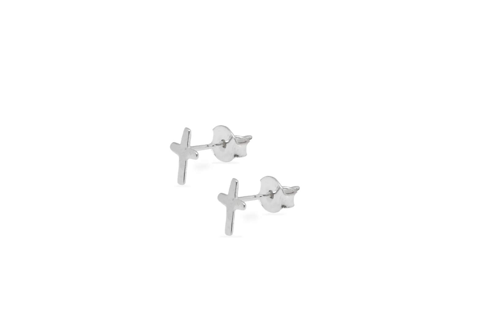 Silver earrings - Crosses