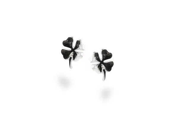 Silver earrings - Lucky Clovers