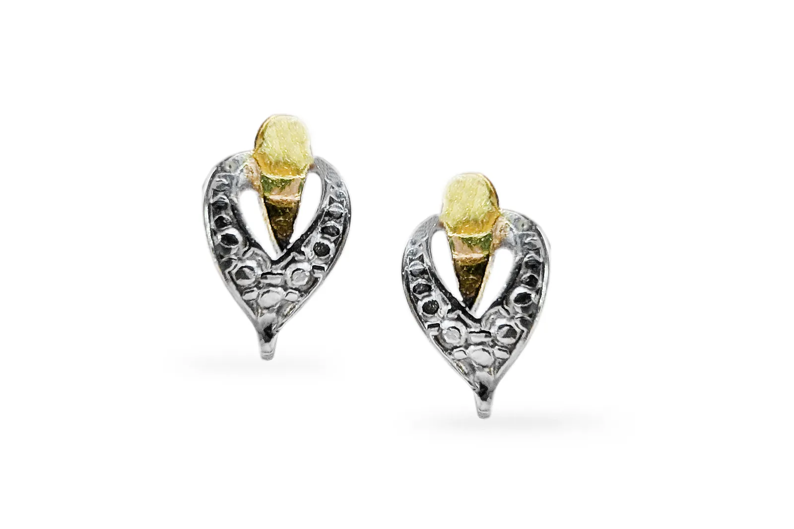 Silver earrings - Leaves