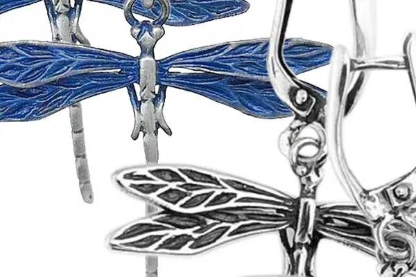 Silver Dragonfly earrings A2723300570