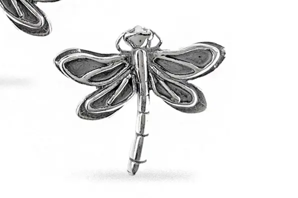 Silver earrings - Dragonflies AU3770400240