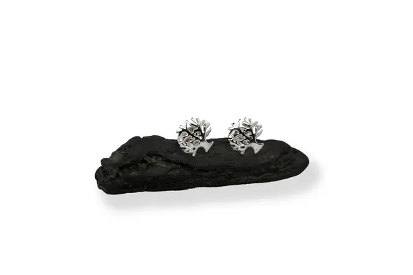 Silver earrings - Trees