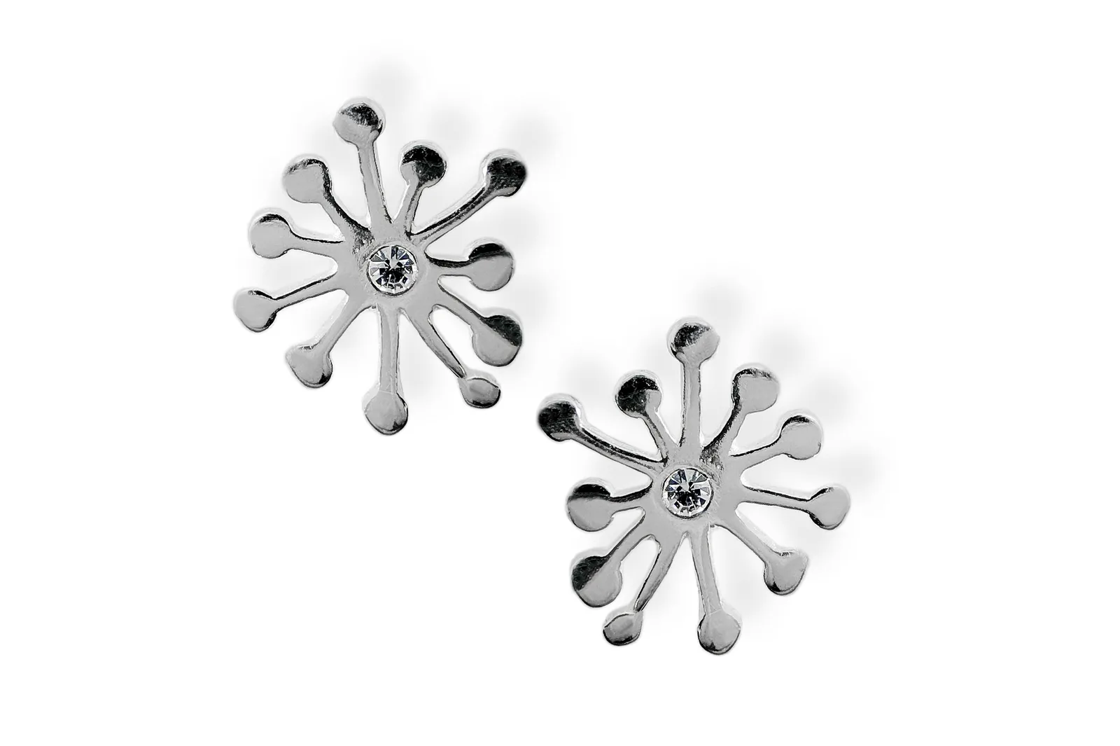 Silver earrings - Fluffies