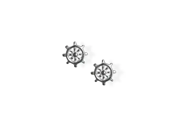 Silver earrings - Circles
