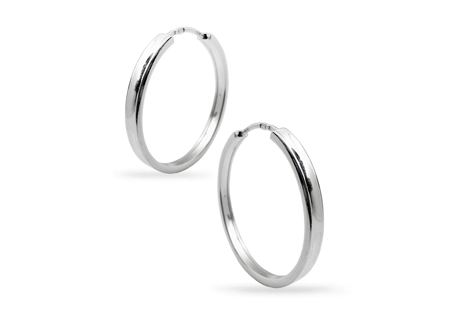 Silver earrings/ hoops