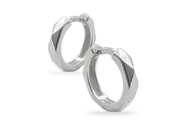 Silver earrings/ hoops