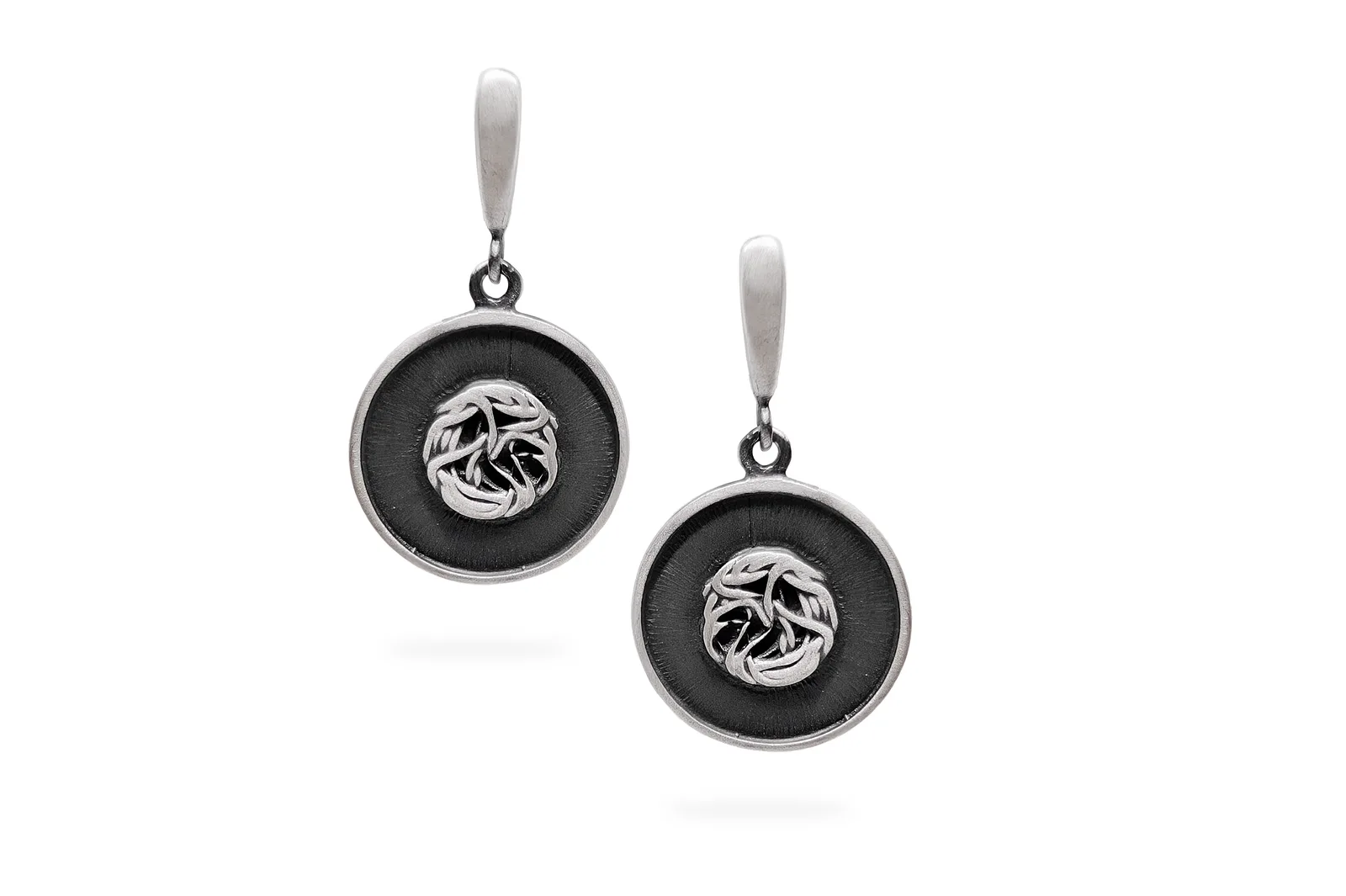 Silver earrings - Suns