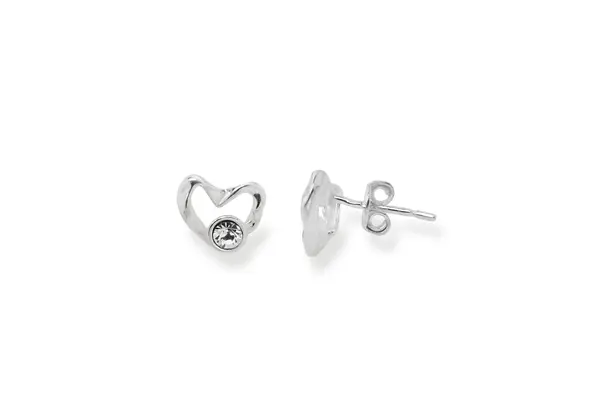 Silver earrings - Hearts