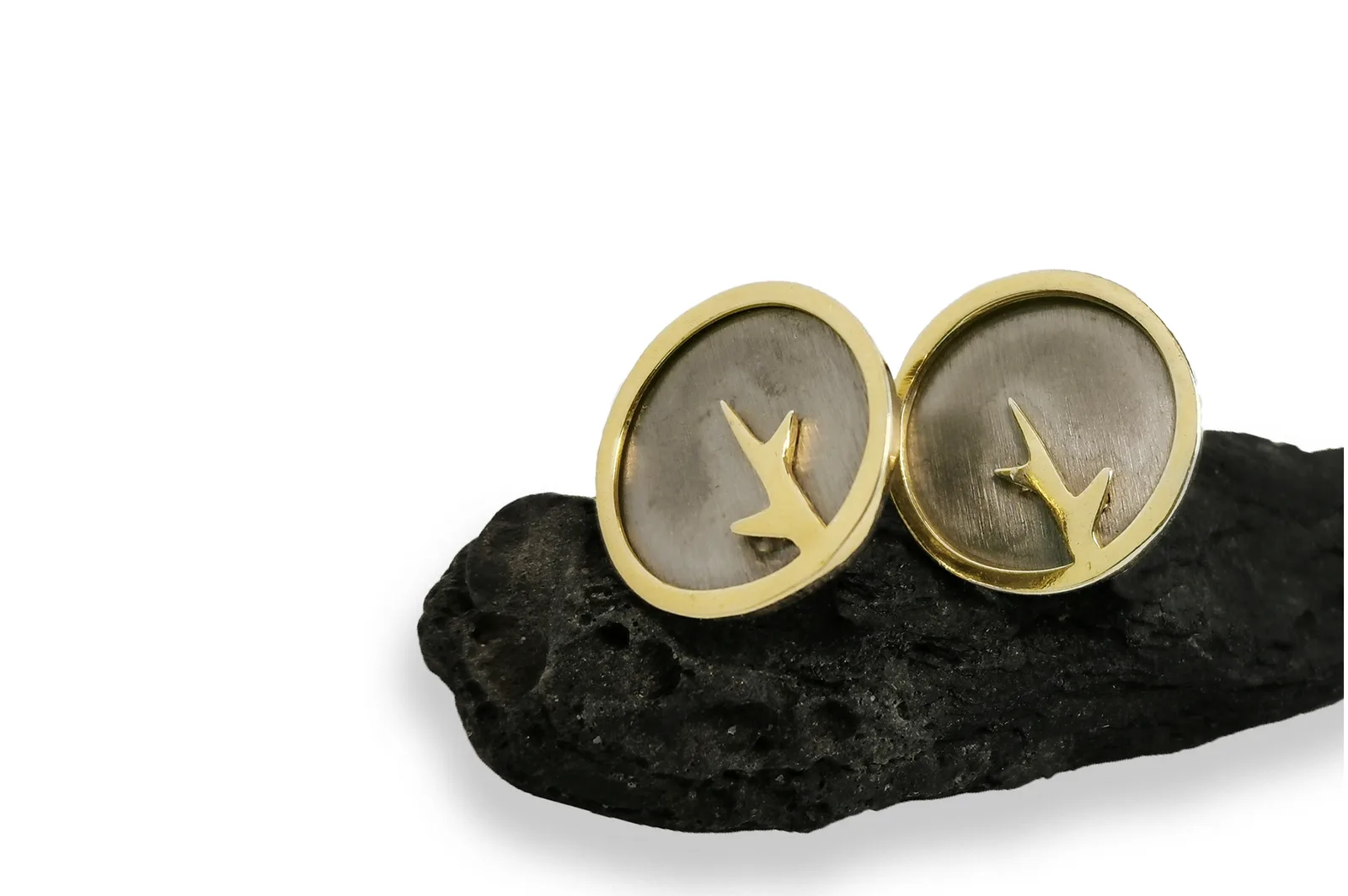 Silver earrings - Stylized Trees
