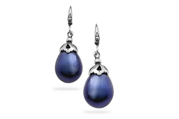 Silver earrings with Pearls