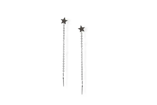 Silver earrings - Stars
