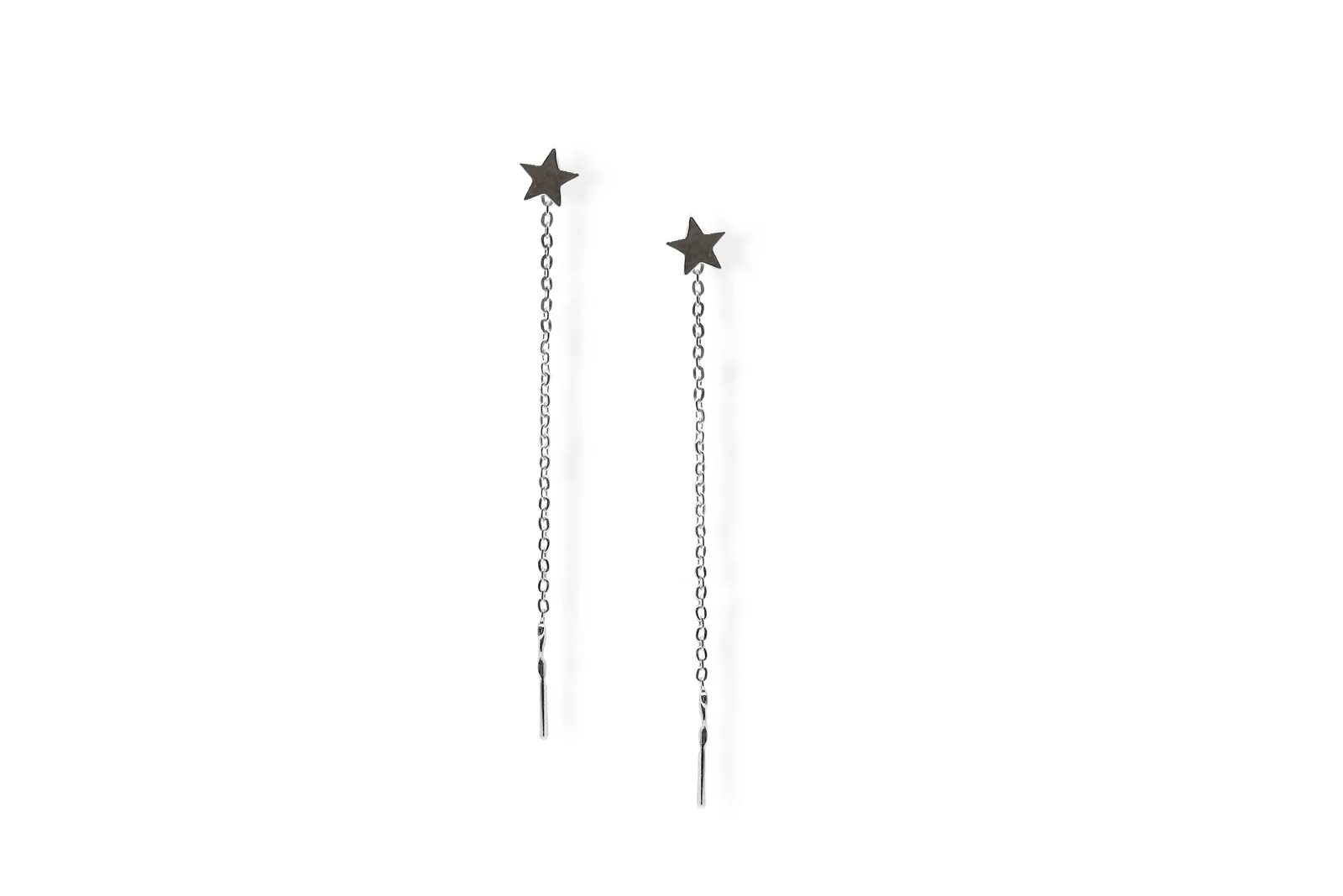 Silver earrings - Stars