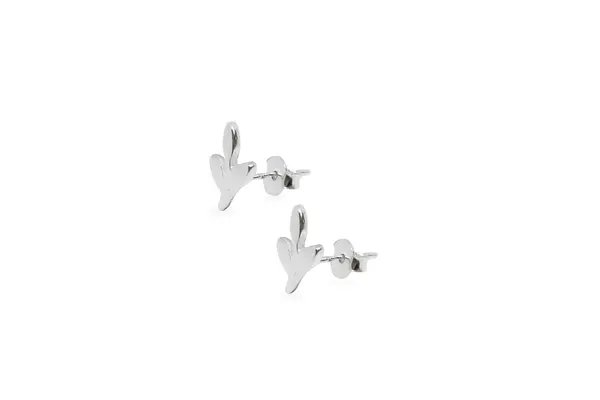 Silver earrings - Leaves