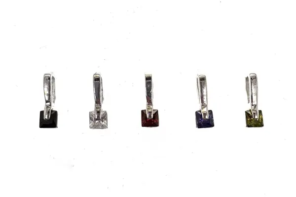 Silver pendant with zircon P0000500070