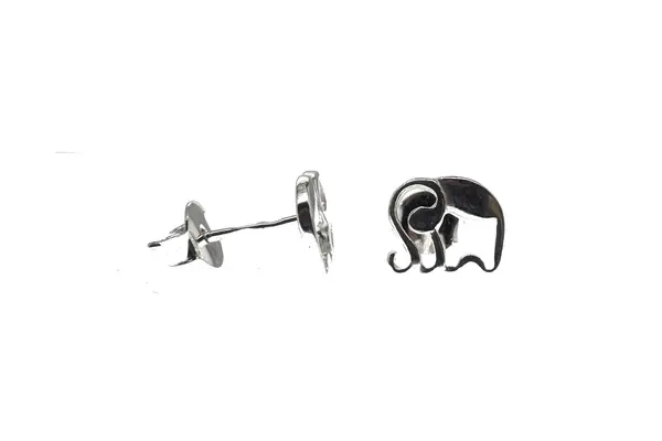 Silver children’s earrings - Elephants AU3720500110