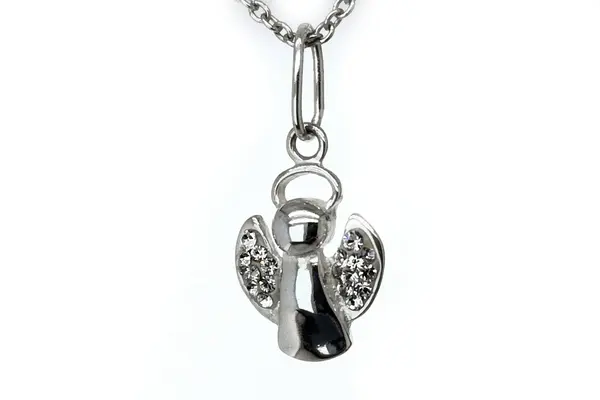 Angel Pendant with Swarovski Crystal
