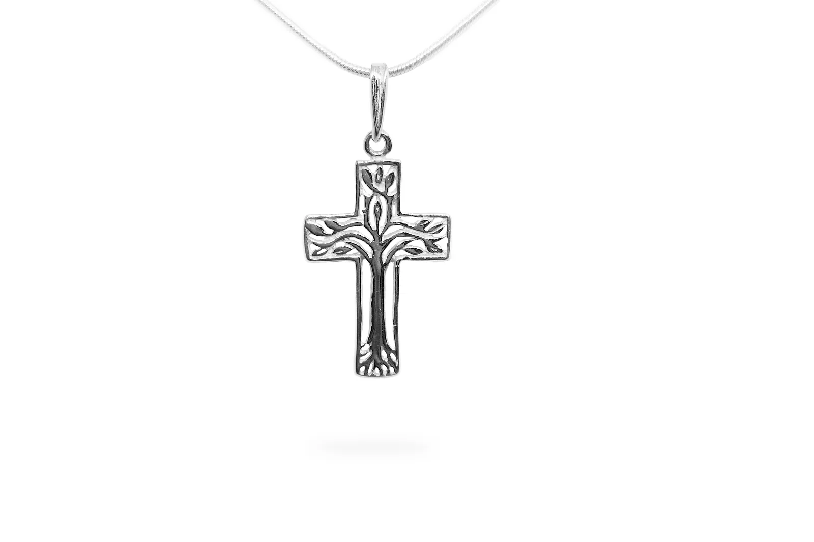 Silver cross - Tree