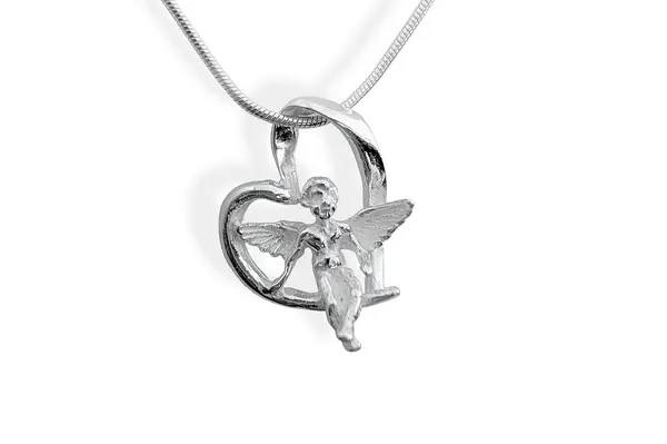 Silver pendant - Angel