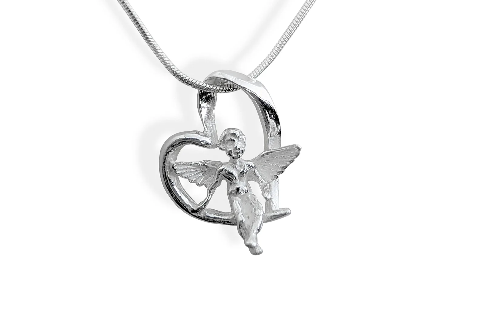 Silver pendant - Angel