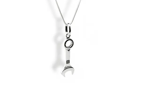 Silver  pendant - Screwdriver