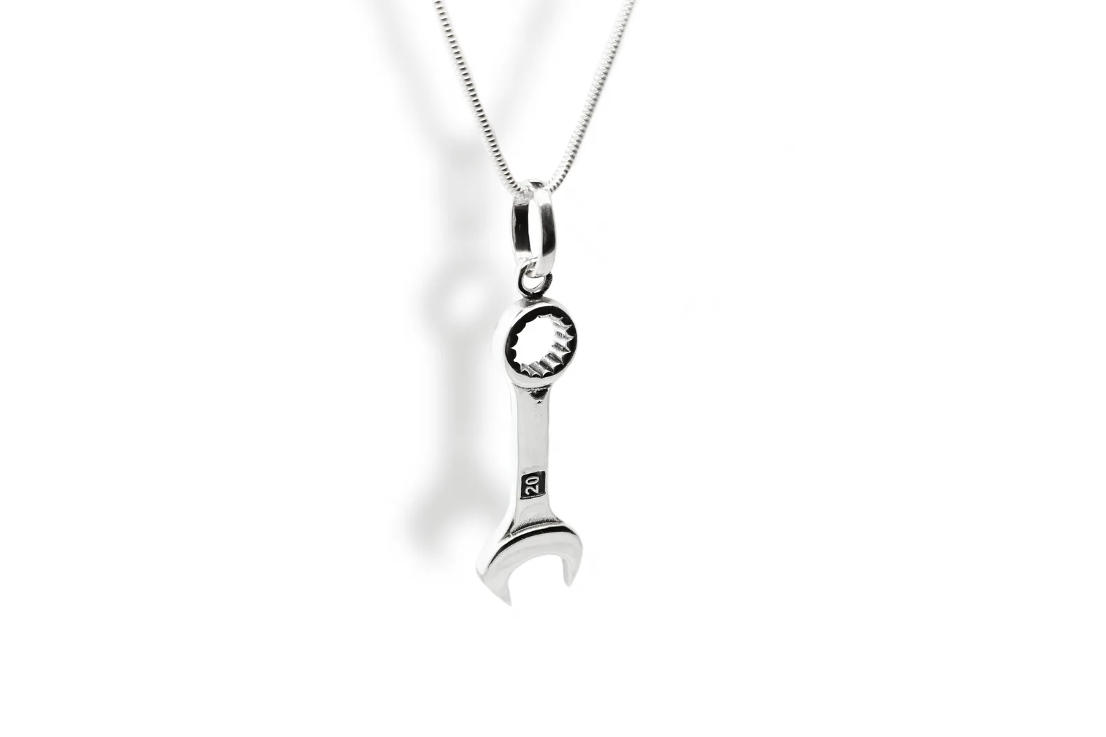 Silver pendant - Screwdriver