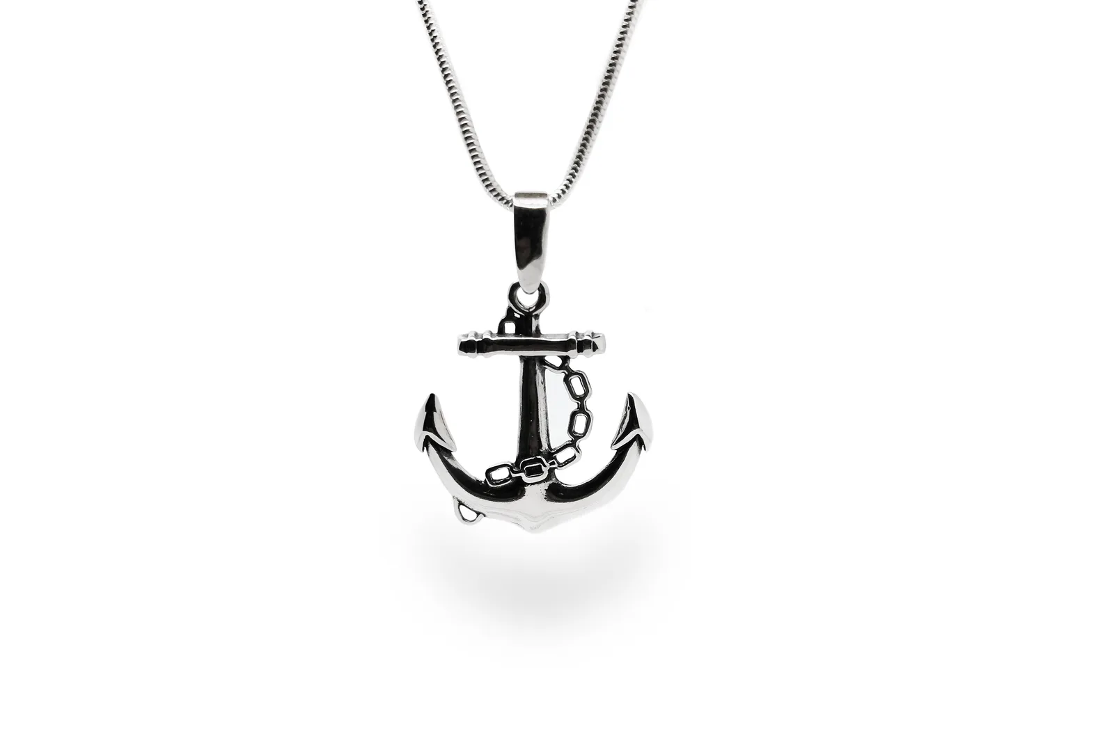 Silver pendant - Anchor