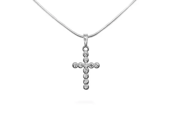 Silver pendant - Cross