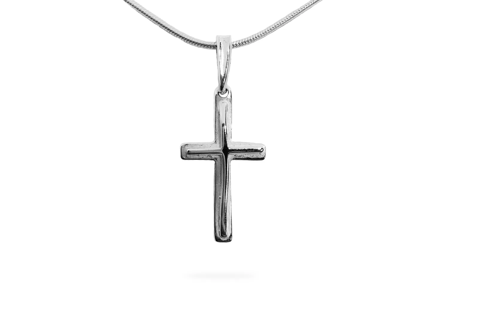 Silver pendant - Cross