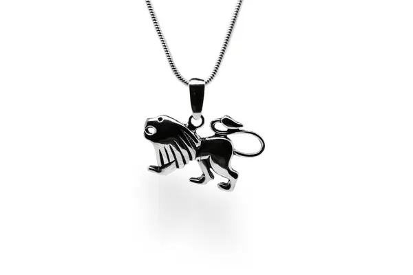 Silver pendant - Lion