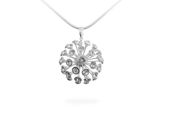Silver pendant - Dandelion