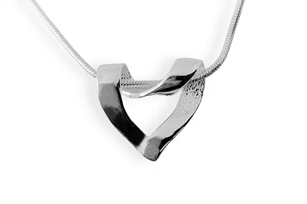 Silver pendant - Heart