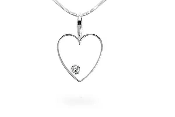 Silver pendant - Heart P0000400180